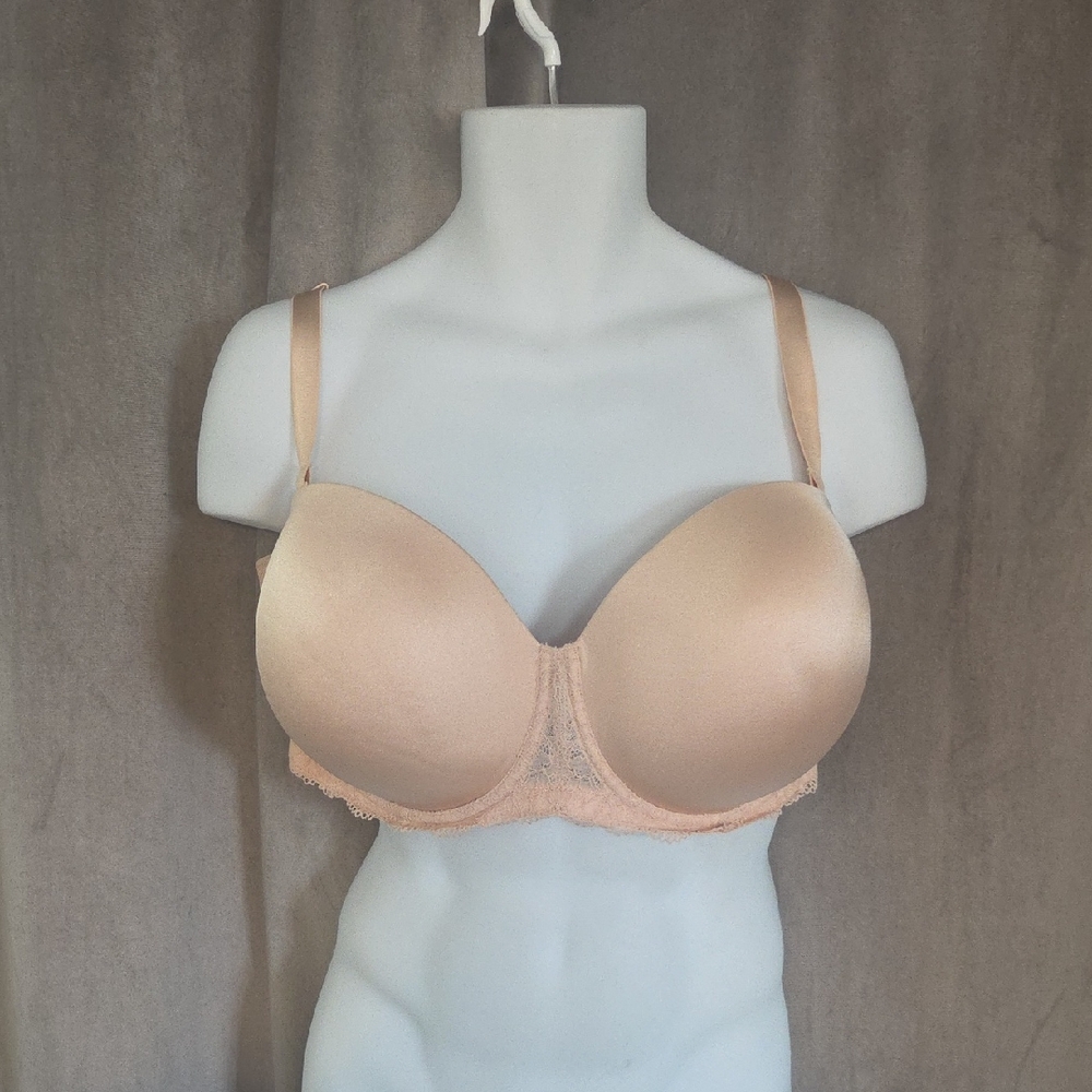 Deesse Lingerie 42H Nude Underwire Bra